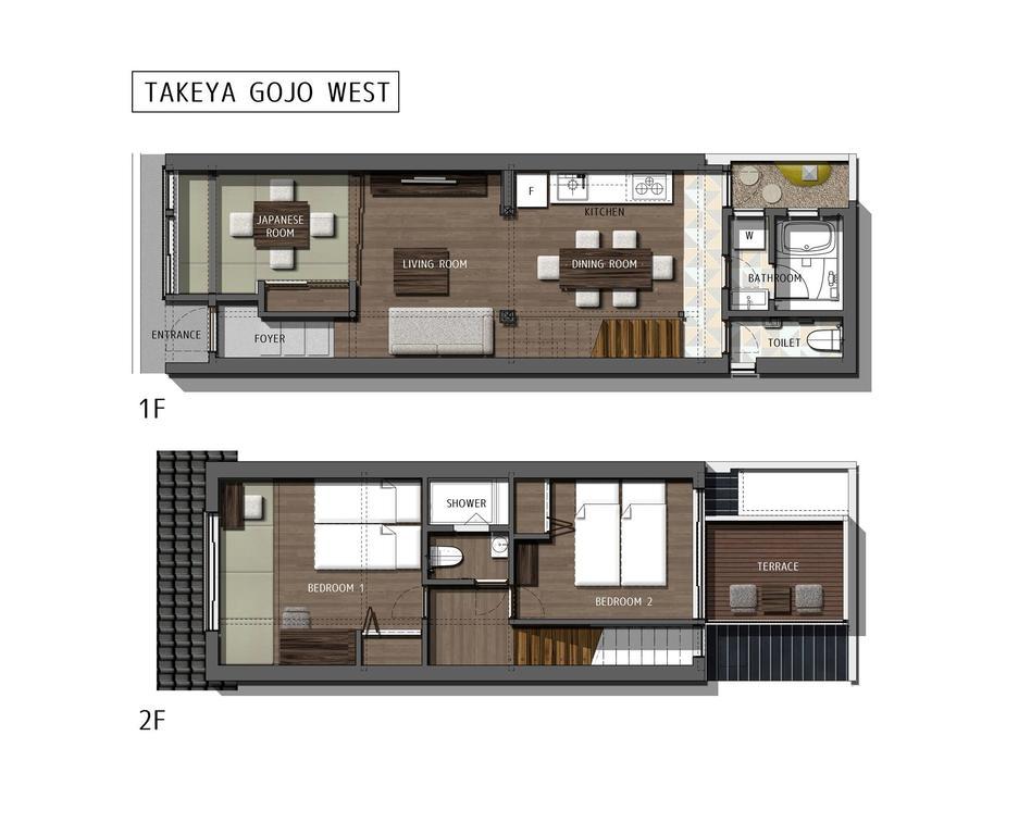 교토 Takeya Gojo 빌라 외부 사진